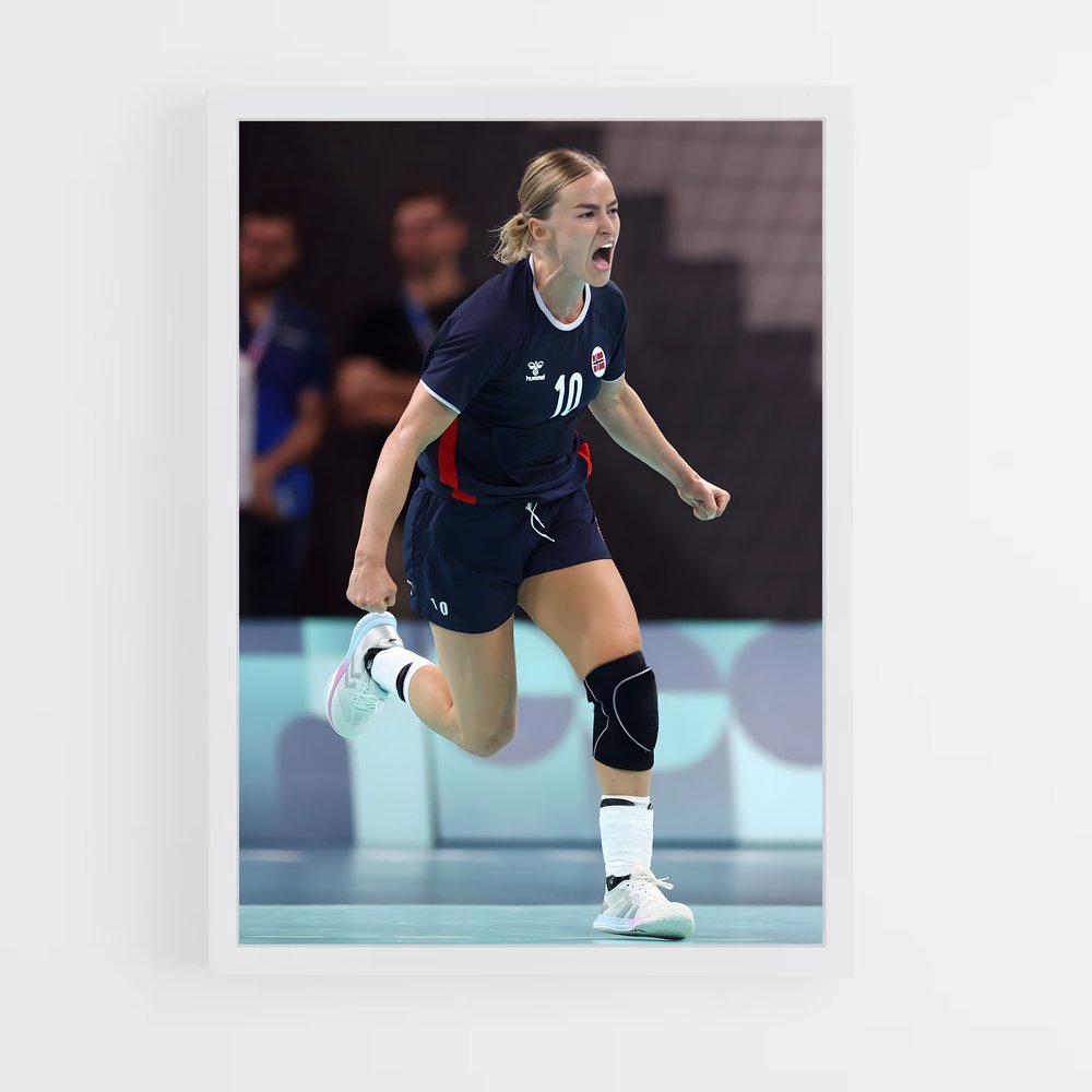 Poster Élan d'Énergie – affiche Handball (vue 3)